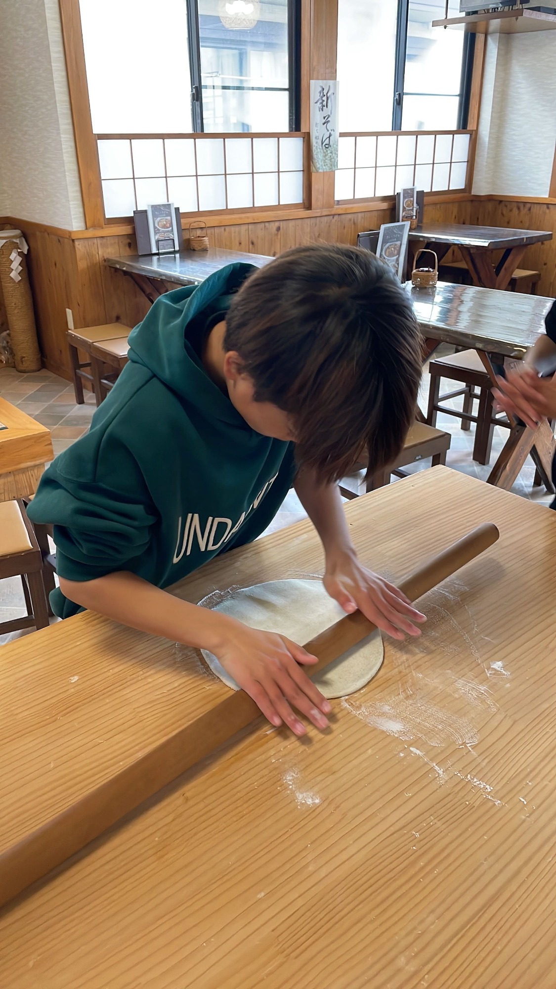 そば打ち体験
