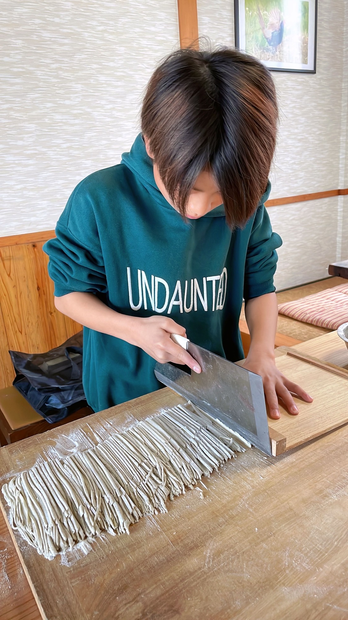 そば打ち体験